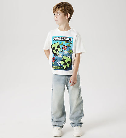 Name It T-Shirt - NkmMus Minecraft - Cloud Tänzer m. Print