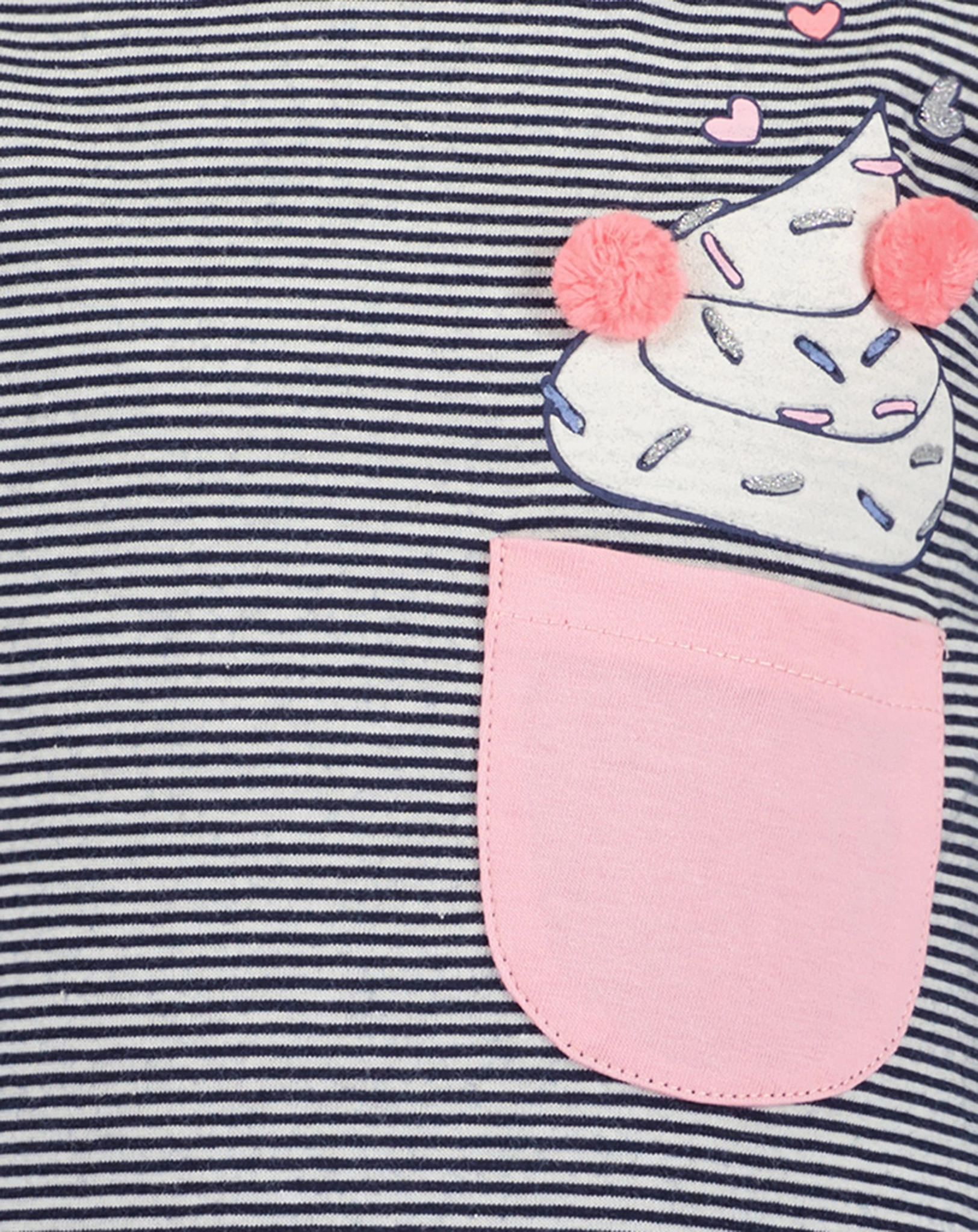 Langarmshirt SPRINKLES gestreift in ultramarin