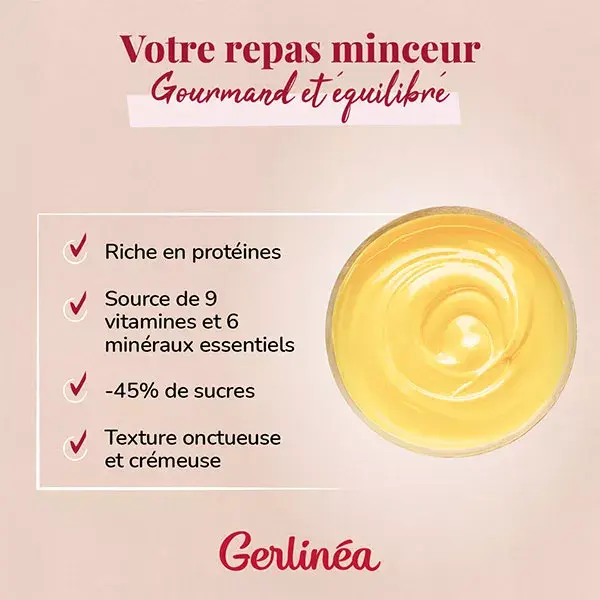 Creme de Refeição Emagrecedor Gerlinéa Sabor Baunilha 540g