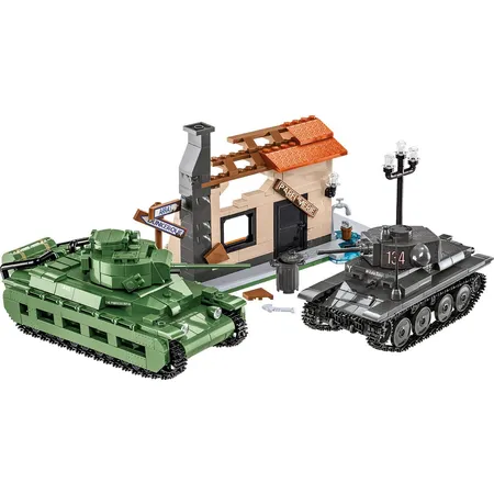 Cobi 2284 Historical Collection - Battle of Arras 1940 Matilda II vs Panzer 38(t)