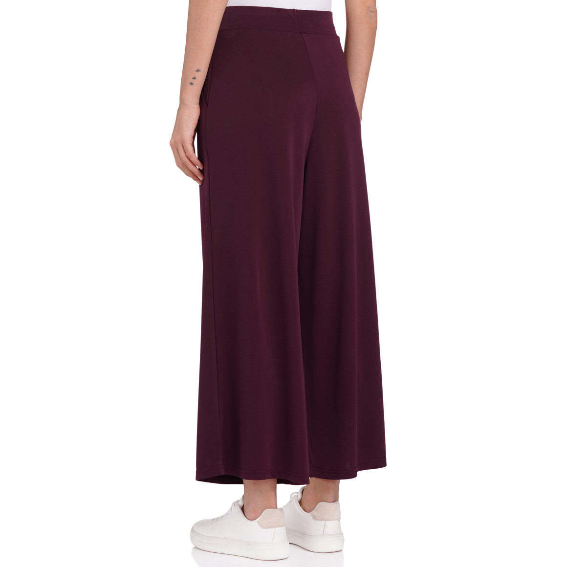 Gina Benotti 7/8 Damen Hose im Culotte-Style dunkellila