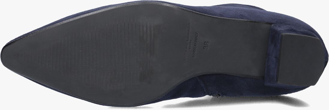 blauwe stefano lauran enkellaarsjes 010-292