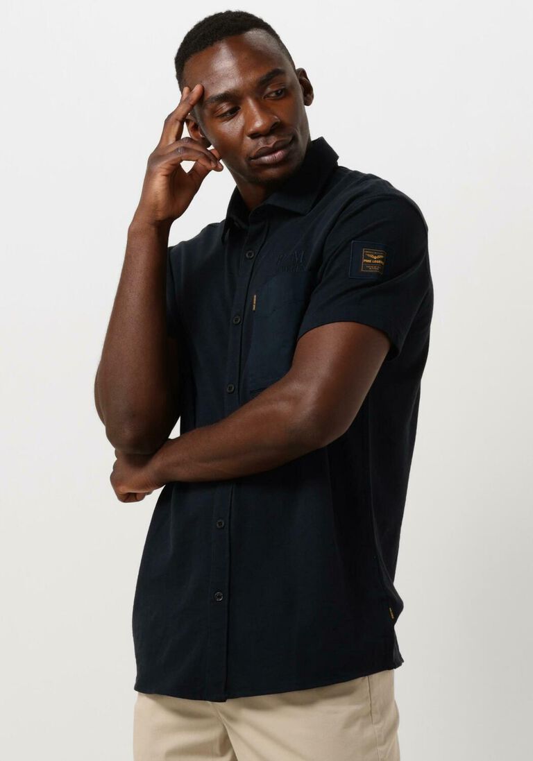 PME LEGEND blauwe pme legend polo short sleeve shirt ctn jersey slub abate