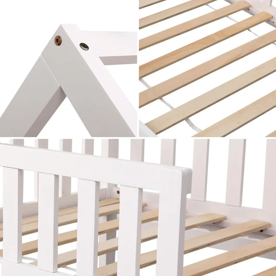 Happy Garden Bed MARCEAU - Wit - Hout