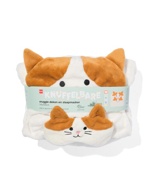 Couverture doudou chat