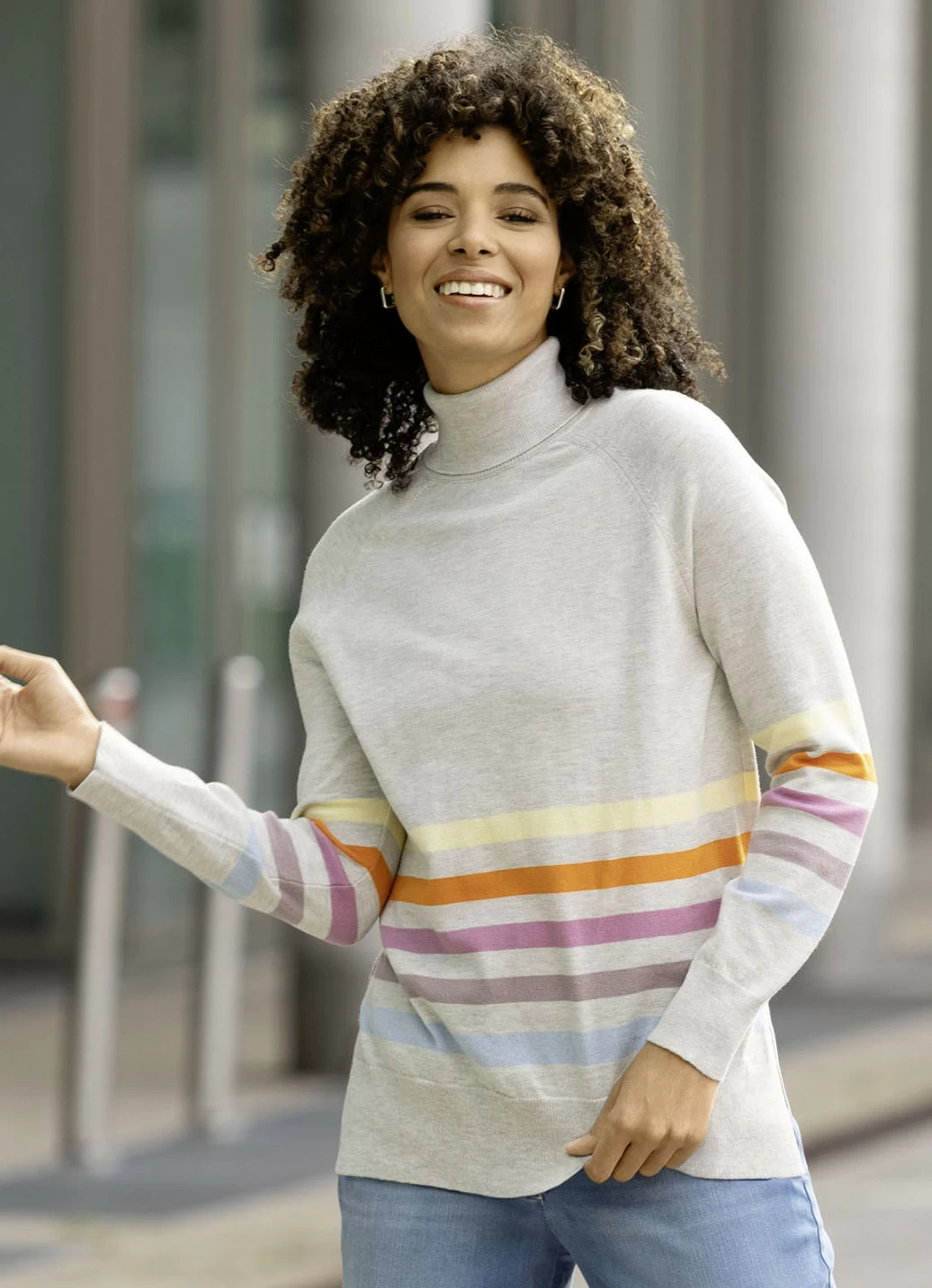 Pullover mit Ringeln