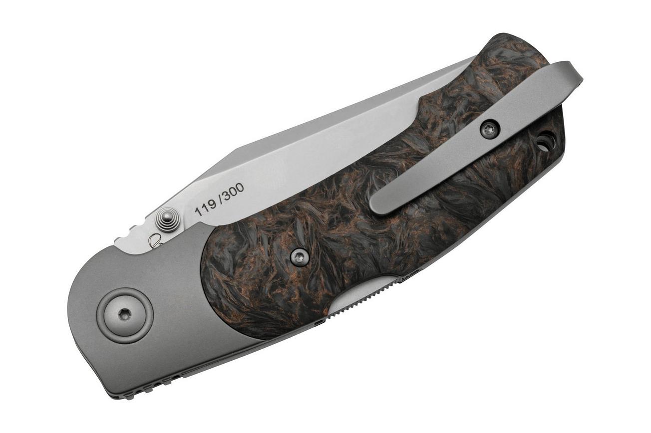Viper TURN V5986FCC Böhler M390, Beadblasted Dark Matter Copper Carbon Fiber, Limited Edition