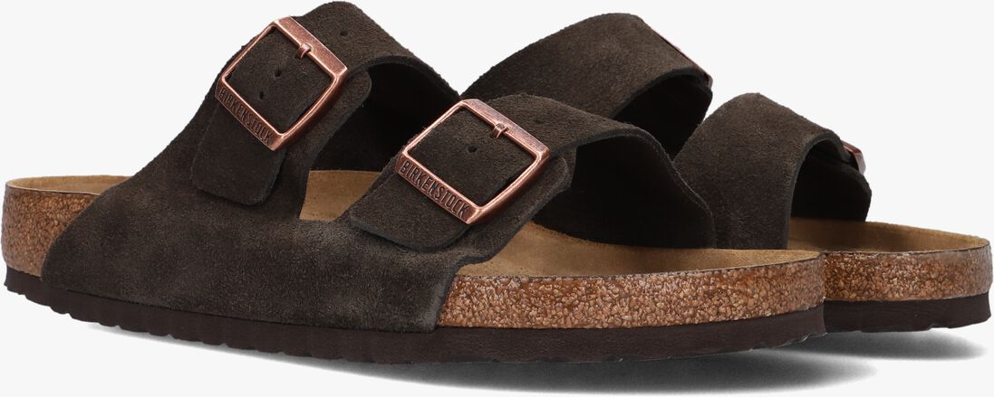 BIRKENSTOCK bruine birkenstock slippers arizona sue