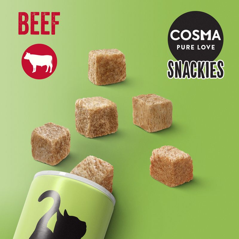 Offre découverte Cosma Snackies Friandises lyophilisées pour chat