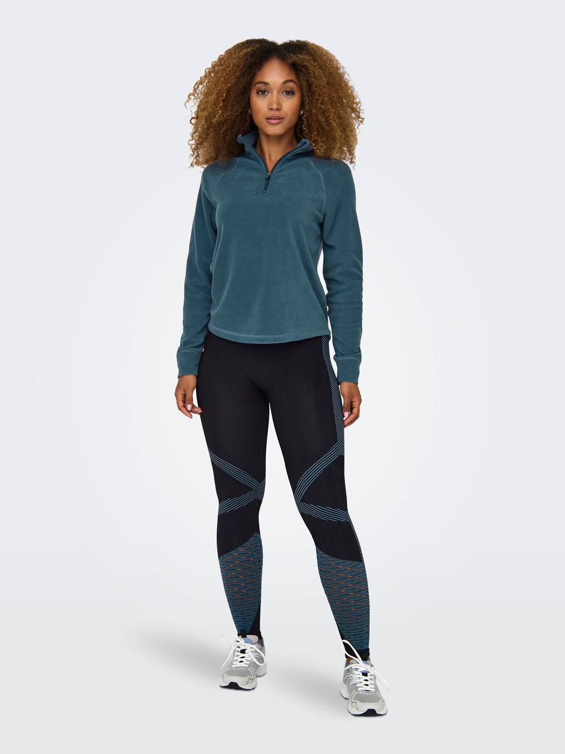ONPAKARI Hohe Taille Enger Schnitt Sportleggings Black