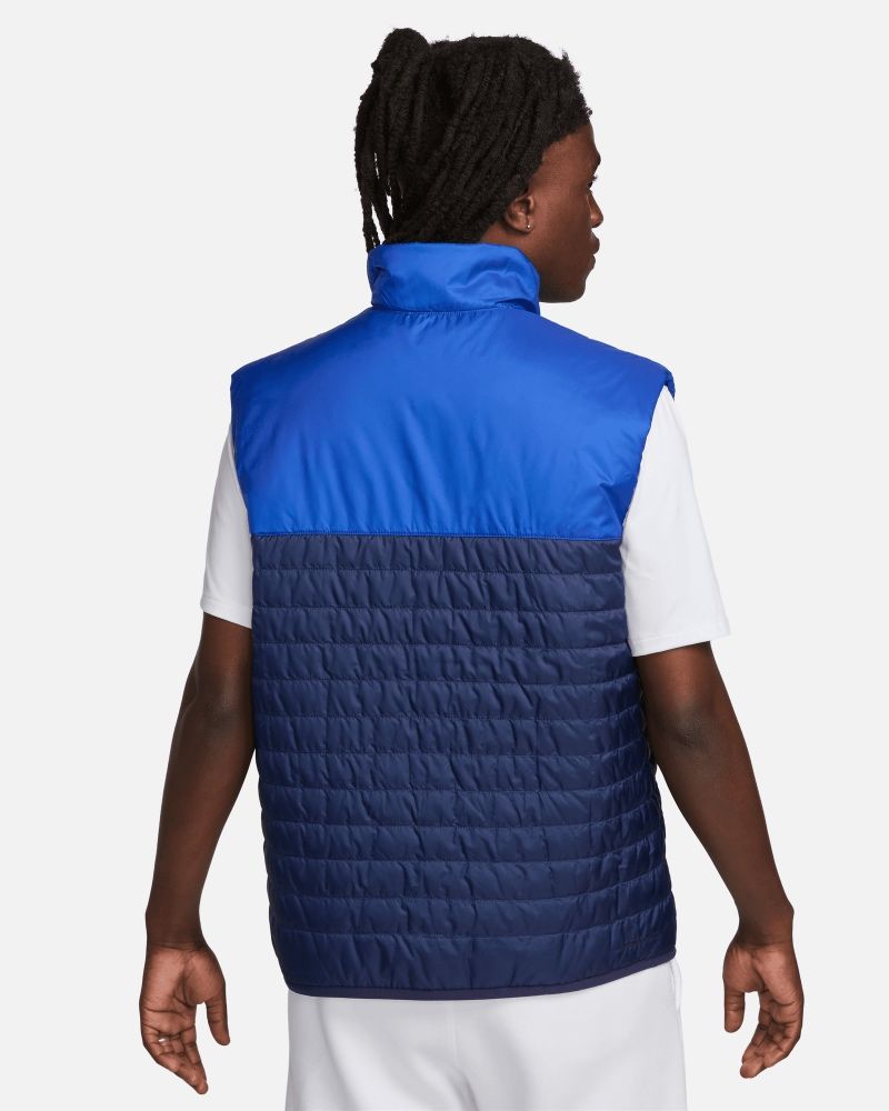 Doudoune sans manches Nike Therma-FIT Bleu Marine & Bleu Royal pour homme
