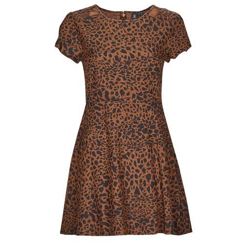 Volcom - DINO TEA DRESS Marrón