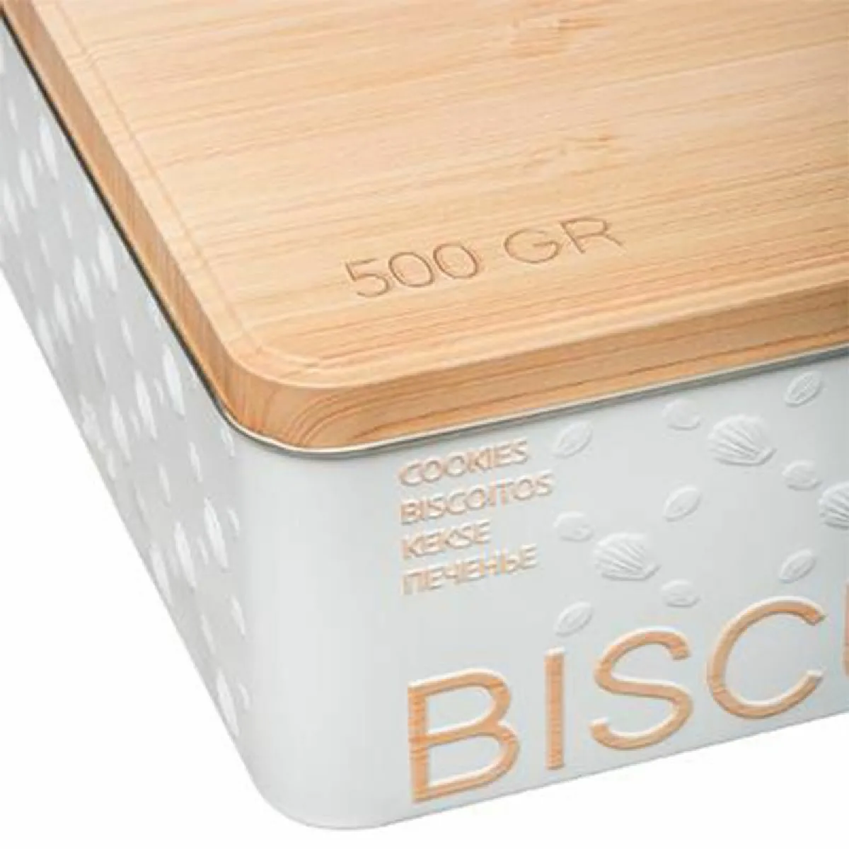 Boîte de rangement Scandi Nature - Blanc