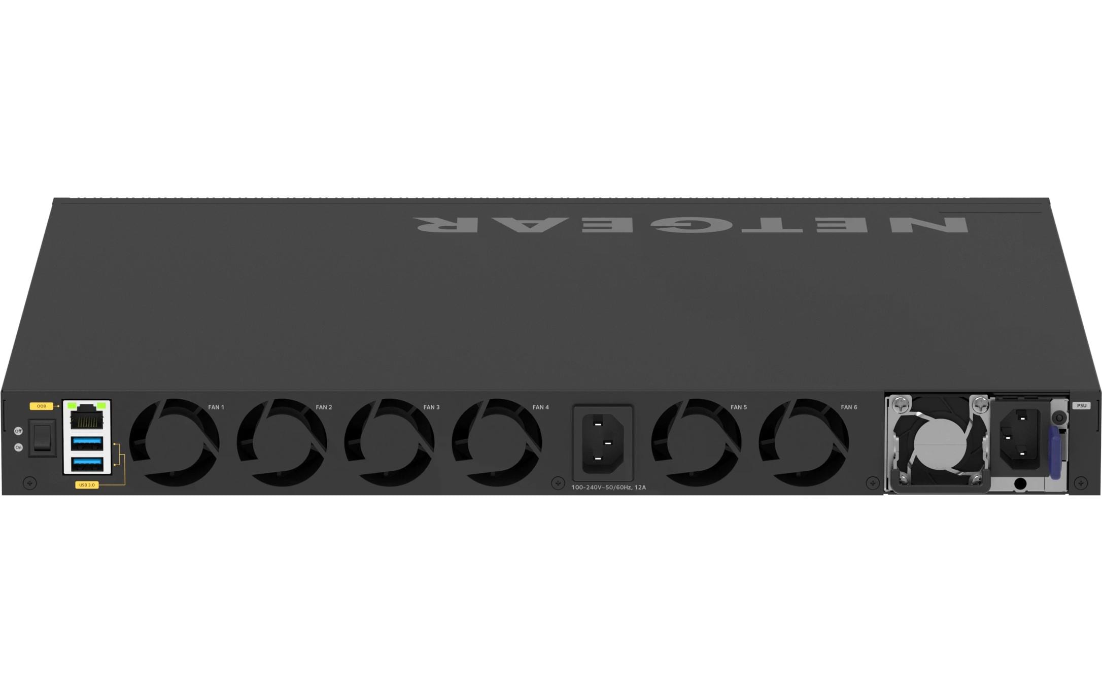 PoE++ Switch AV Line M4350-36X4V 40 Port<br>36x10G/Multi-Gig PoE++ (280W Basis, bis zu 1.760W) und 4xSFP28 25G Managed Switch
