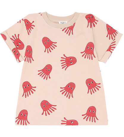 Hust and Claire T-Shirt - Anton - Zement