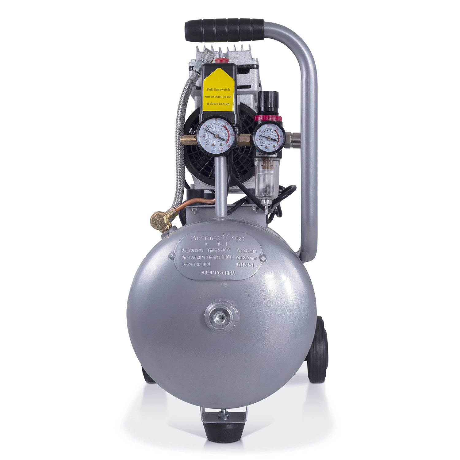 Hyundai 55754 Stille compressor - 30L - 8bar