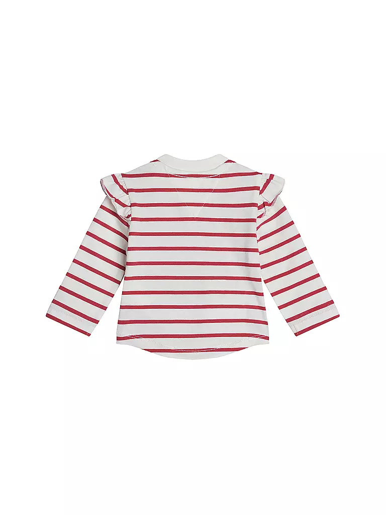 TOMMY HILFIGER Baby Langarmshirt  weiss