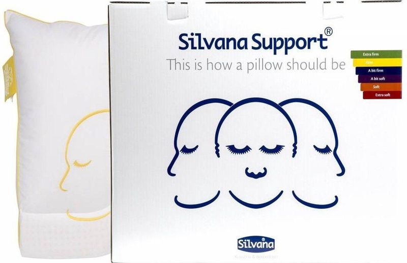 Silvana Cristal hoofdkussen Wit