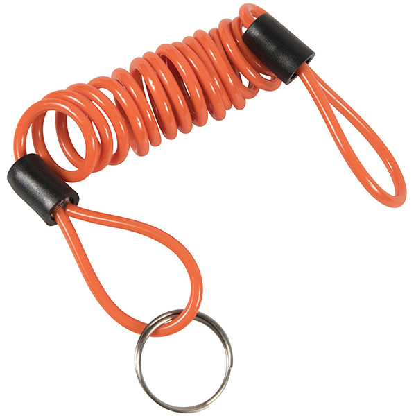Dafy Moto - Câble pense bloque disque 1,30 m Orange