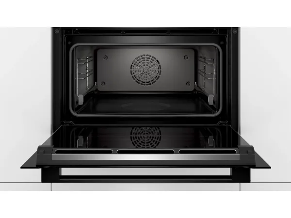Bosch Serie | 8 accent | line CSG856RC7 - Ovn - med dampfunktion - til indbygning - Wi-Fi - niche - bredde: 56 cm - dybde: 55 cm - højde: 45 cm - med selv-rengøring - Klasse A  - carbon-sort