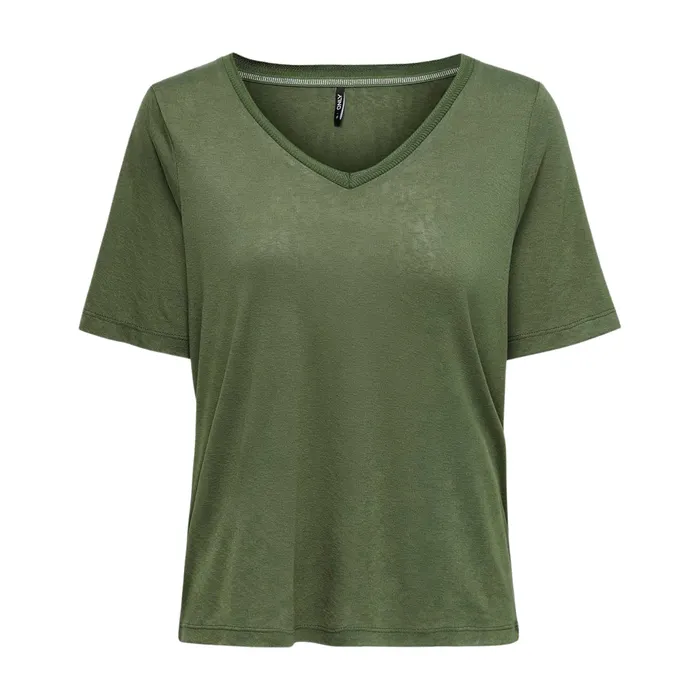 Only Elise V-Neck Shirt Dames