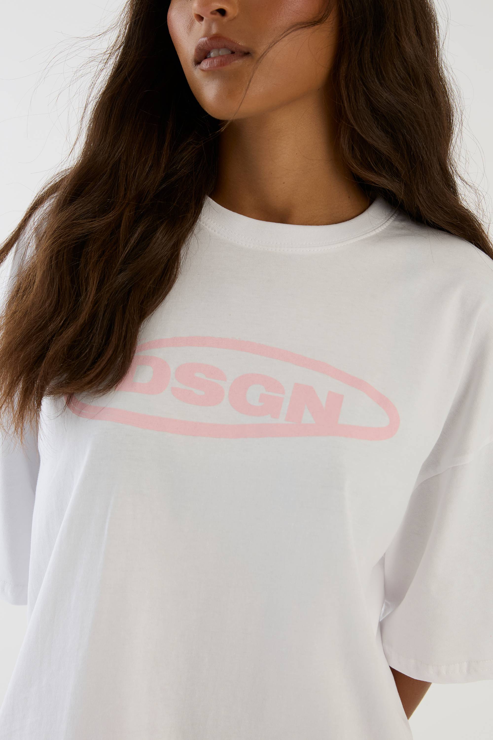 T-shirt Oversize À Imprimé Cercle Dsgn Studio