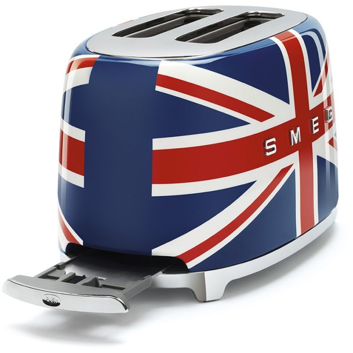 SMEG Toaster 2-Schlitz 50's Retro Style TSF01UJEU Union Jack