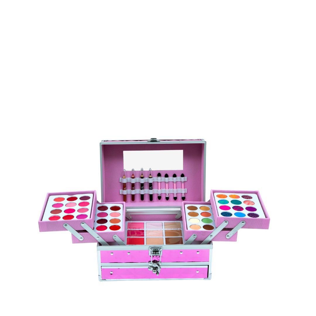 MYA MAQ Mala de Maquilhagem Rosa - 1un