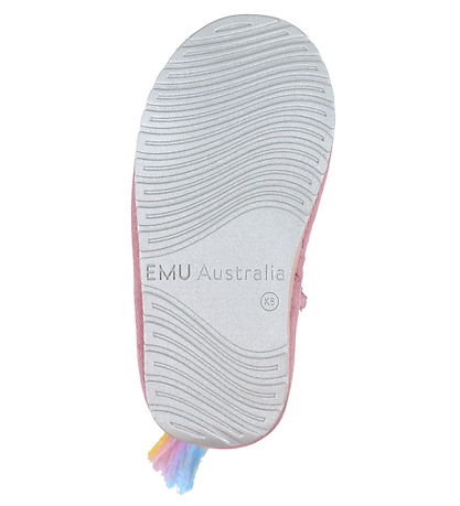 EMU Australia Teddyboots - Magical Unicorn - Pale Pink