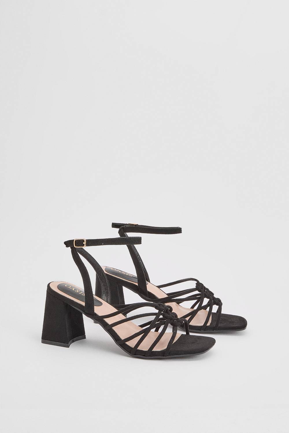 Oasis Sandales À Talons Carrés Et Brides Hettie