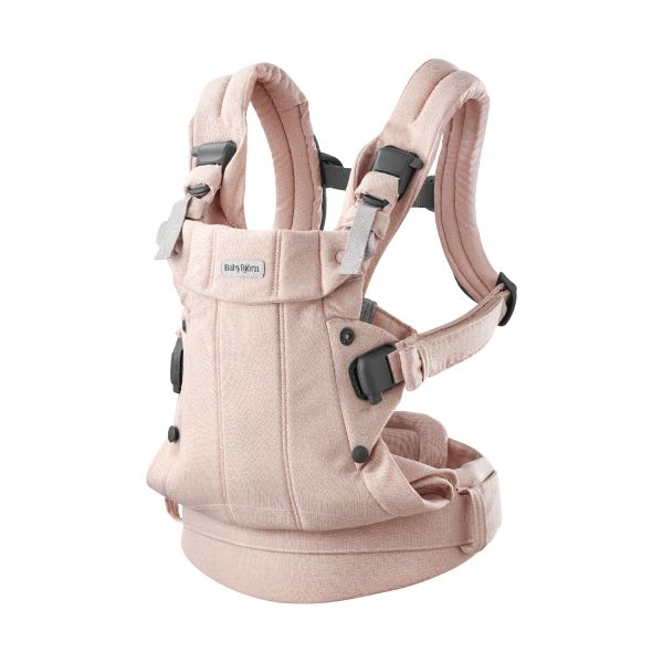 BabyBjörn Harmony Draagzak – Geweven – Mélange Lichtgrijs