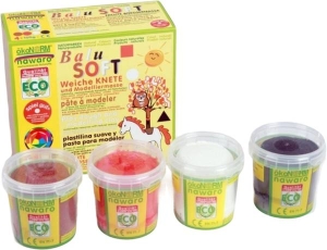 Ökonorm Soft Knete 4 Farben à 150 g Set B, 1 Stück