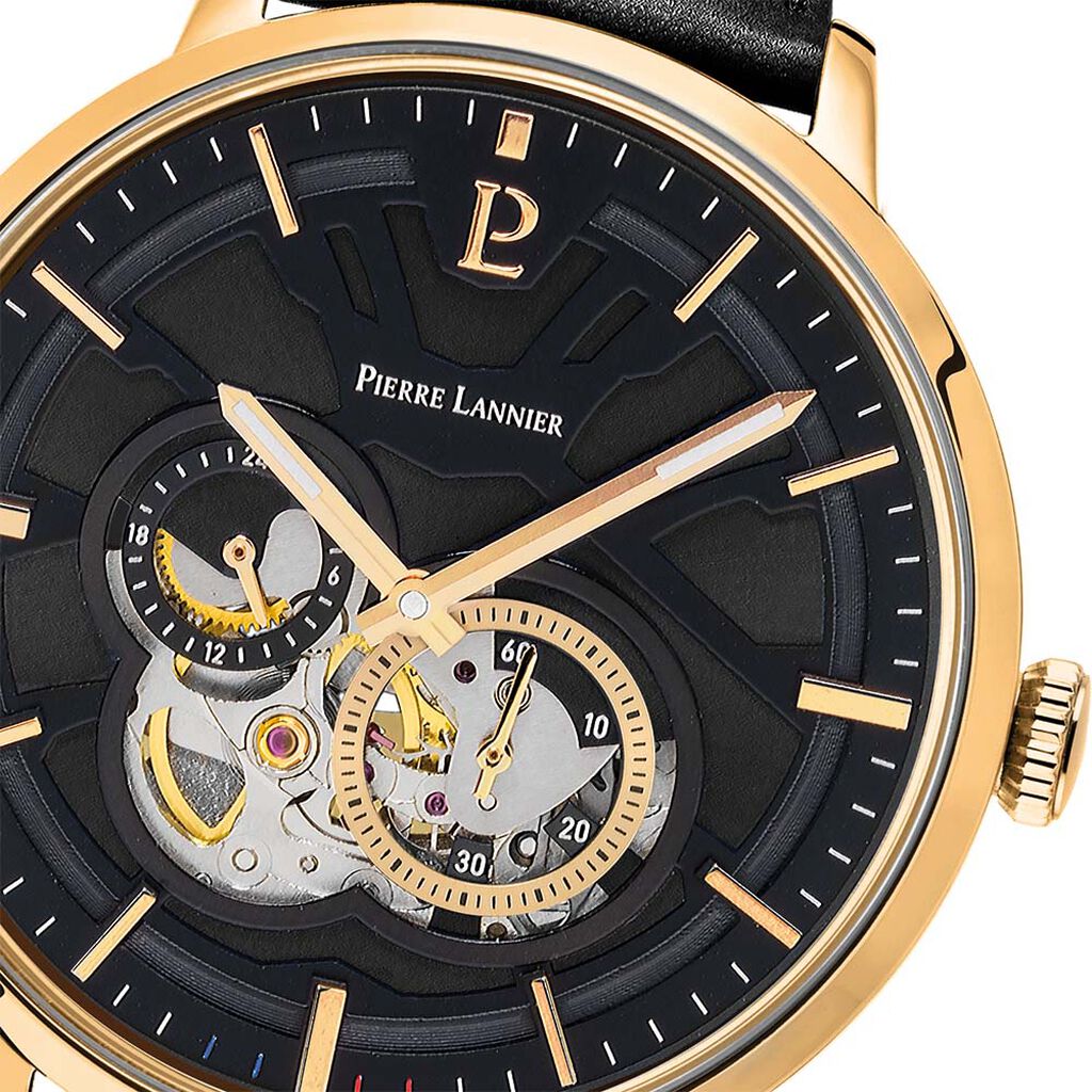 Montre Pierre Lannier Trio Noir