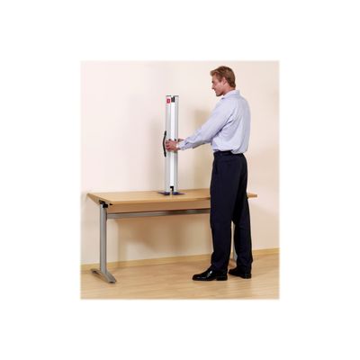 NOBO écran de projection portable avec support de pose sur table - 104 x 75 cm