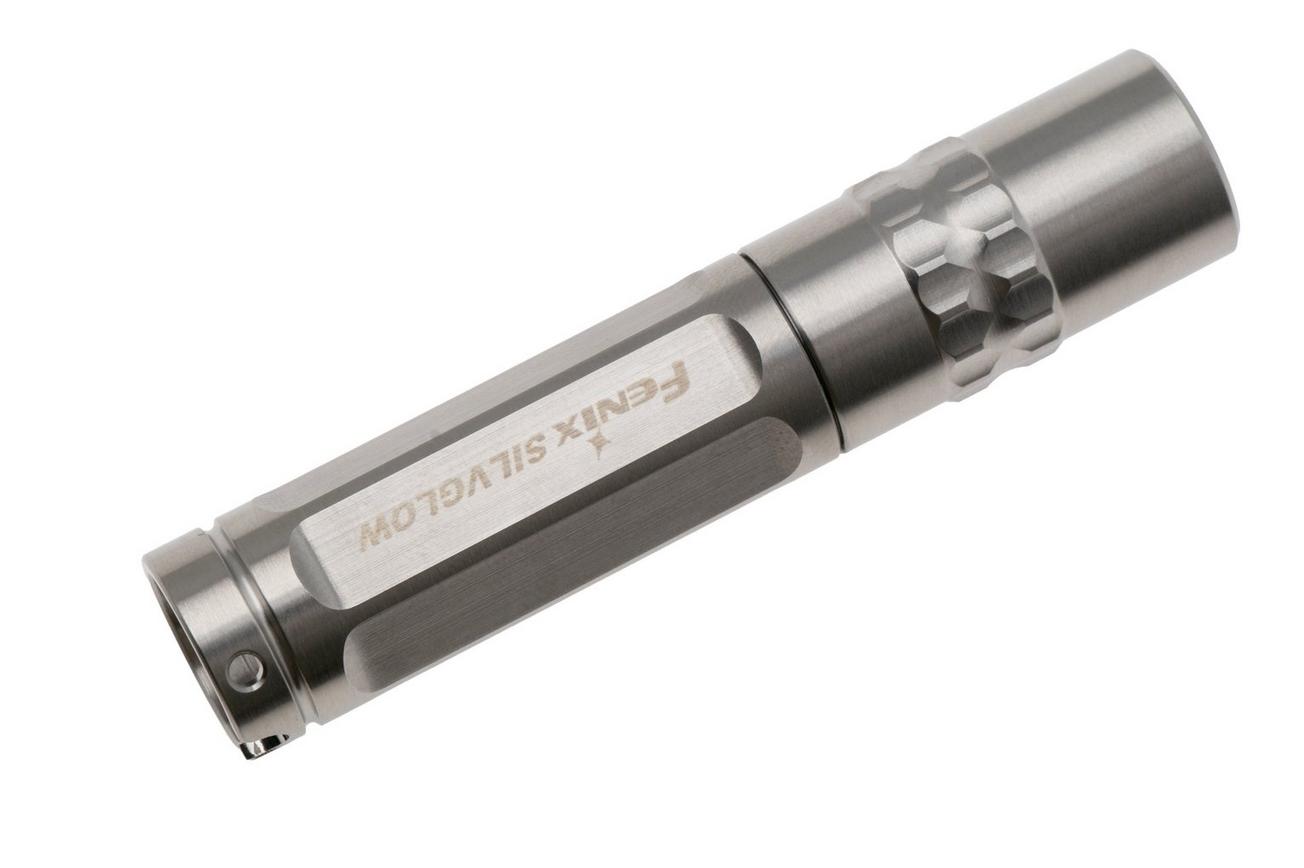 Fenix SILVGLOW zilver, sleutelhangerzaklamp, 100 lumen