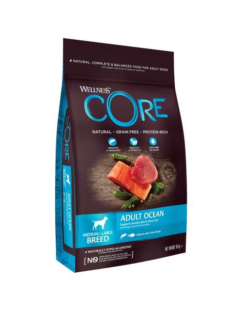 Wellness Core Grain Free Dog Ocean Zalm&Tonijn - Hondenvoer