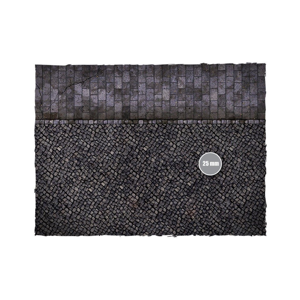 Terrain Mat Mousepad - Mythos Docks - 90x90