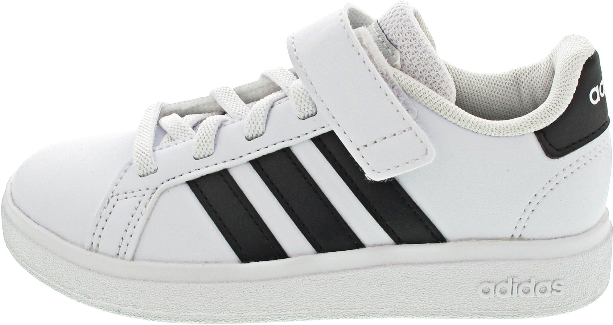 adidas Grand Court 2.0 EL K Sneaker Klett weiß
