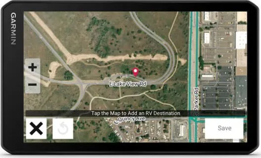 Garmin CamperCam 795 - GPS navigator - automotiv 7