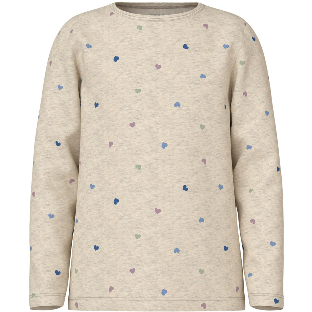 Køb Name It Peyote Melange Nkfnightset Peyote Hearts Noos