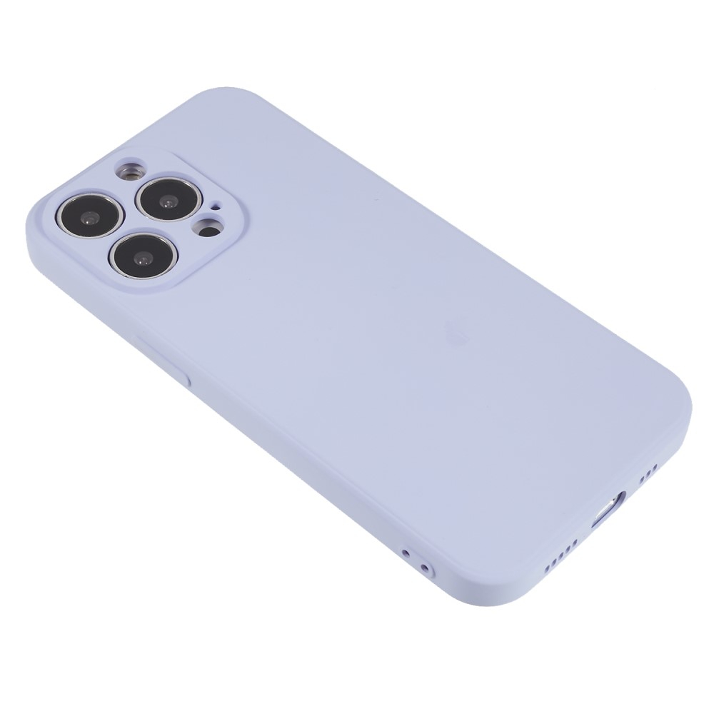 iPhone 13 Pro Gummi Case Hülle mit Kameraschutz - Blaulila (Matt)