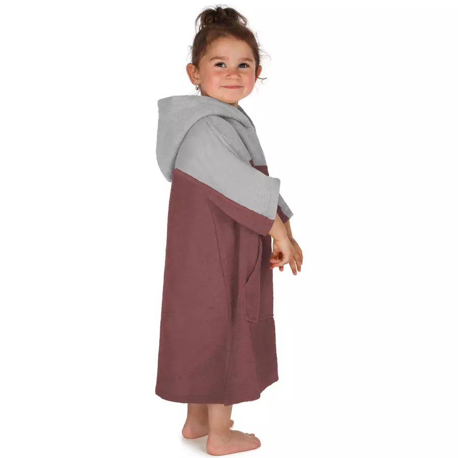 normani Kinder Badeponcho 2-5 Jahre Puwai Rosa
