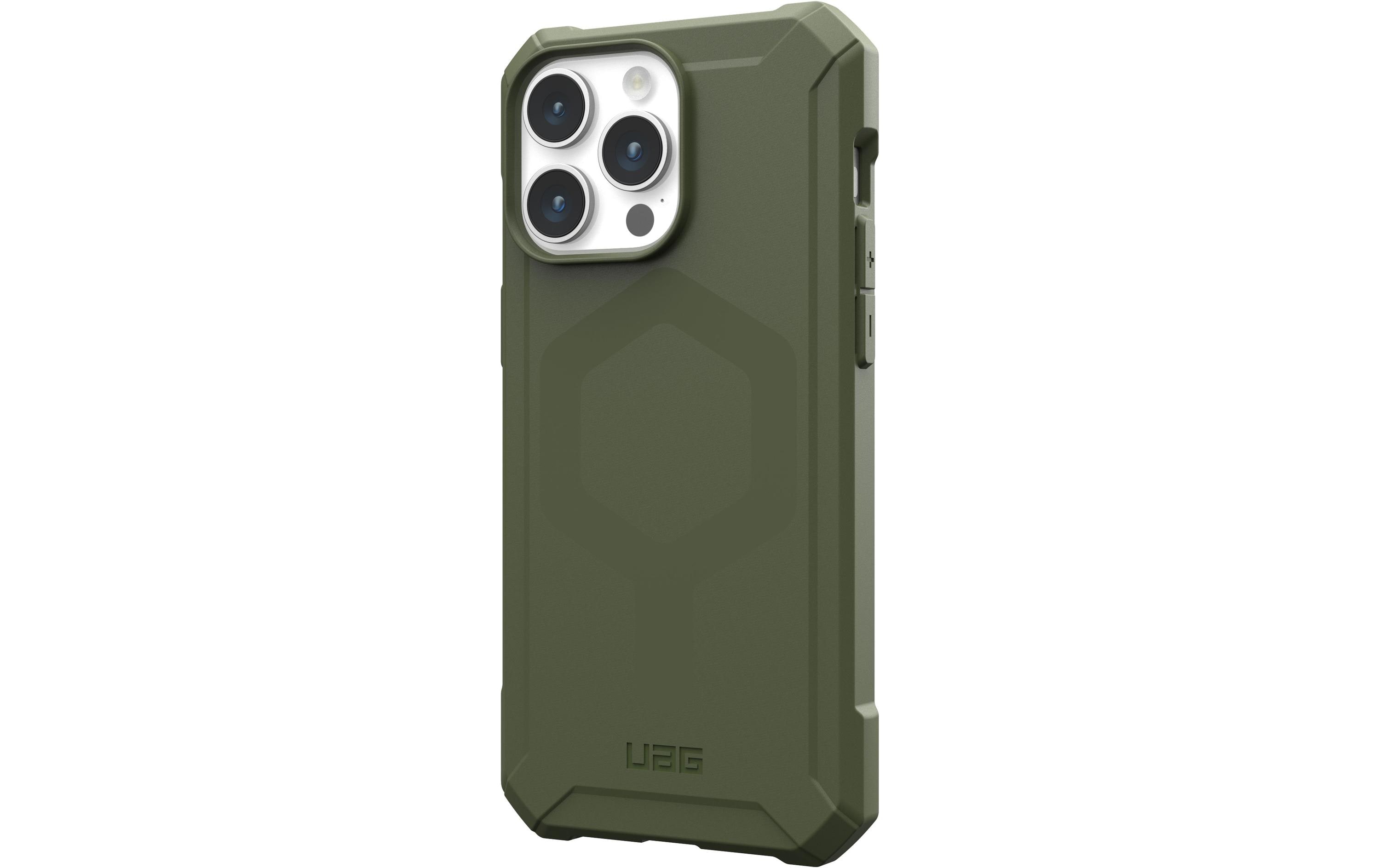 Back Cover Essential Armor iPhone 15 Pro Max OliveSchutzhülle für das Apple iPhone 15 Pro Max