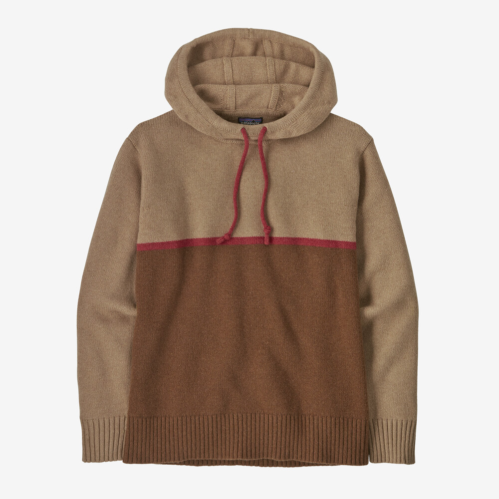 Herren-Kapuzenpullover aus recycelter Wollmischung