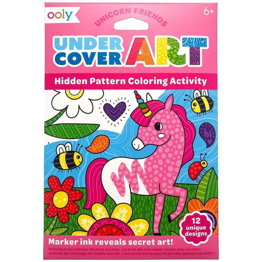Ooly kleurplaten undercover art - unicorn friends