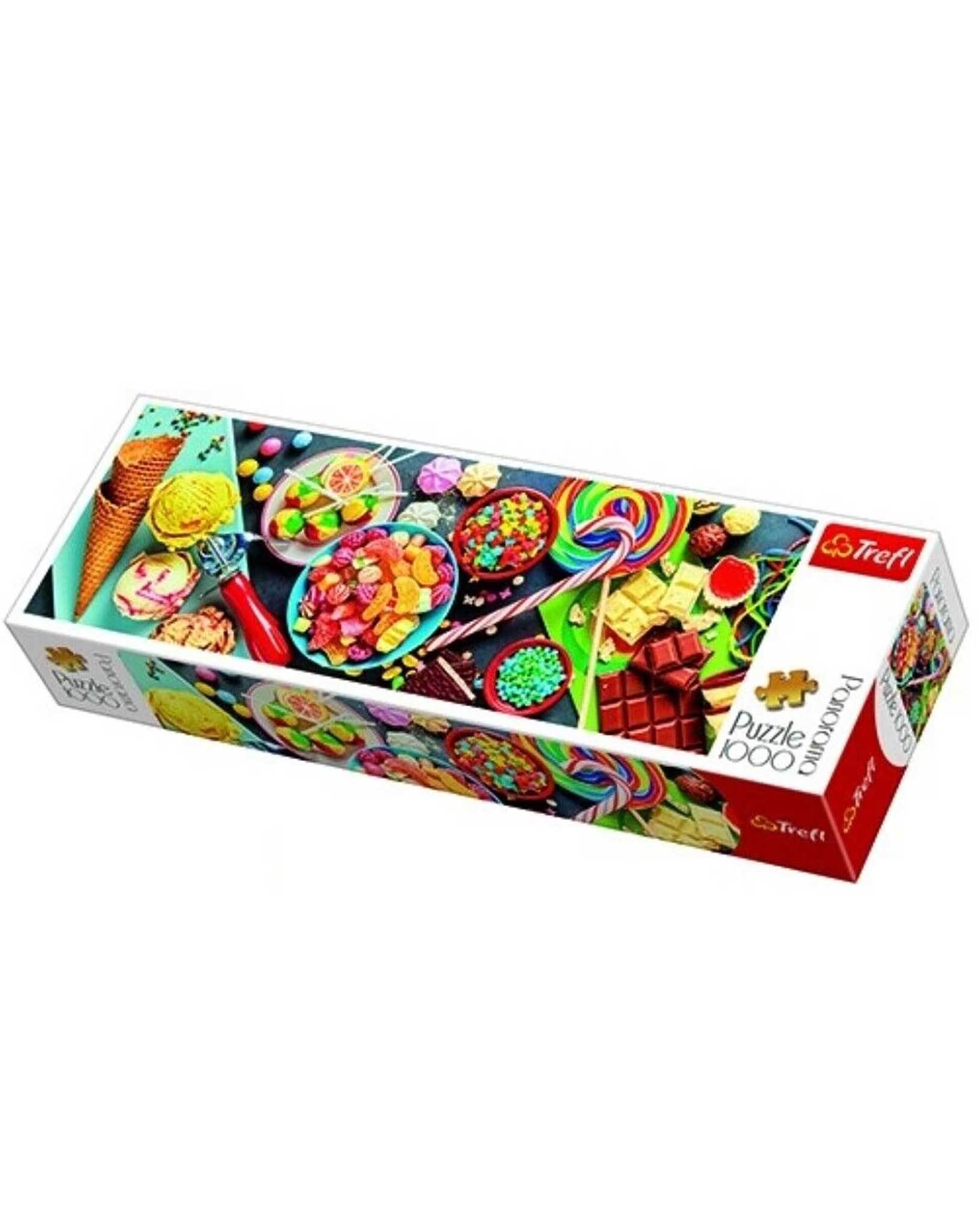 Trefl Puzzle 1000 - Puzzle 1000 Panorama  Süßigkeiten (Puzzle)