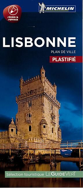MICHELIN - PLAN DE VILLE LISBONNE PLASTIFIE