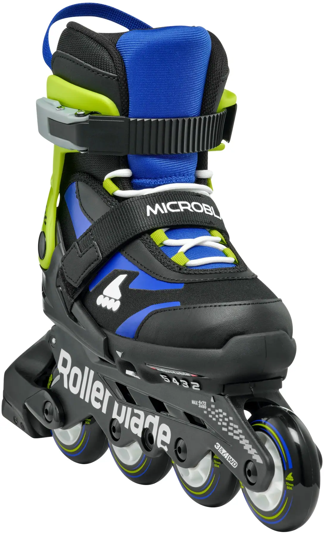 Rollerblade Microblade Sort/Blå Inliners Børn | SkatePro