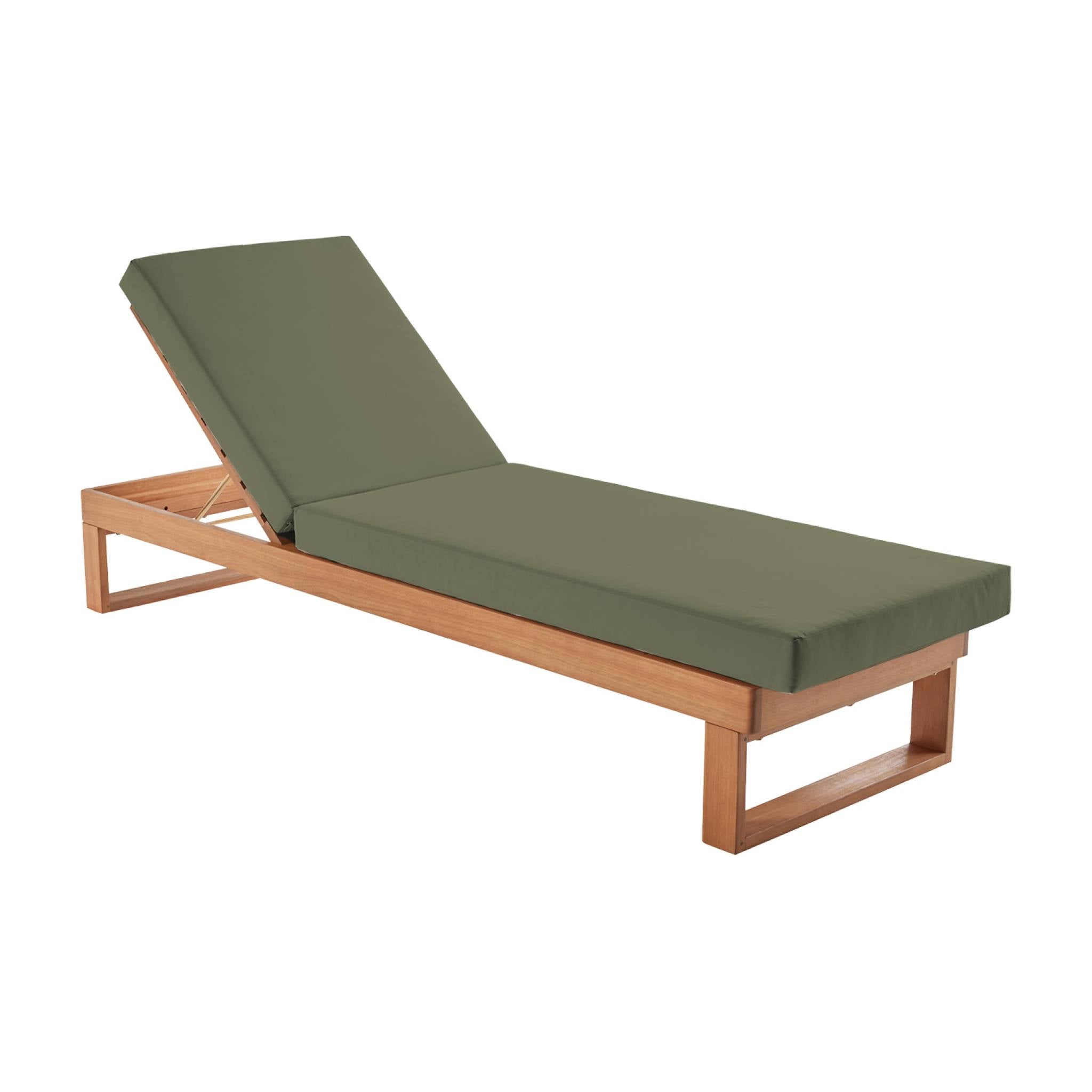 sweeek - Ligbank in eucalyptus hout, multiposities (set van 2)