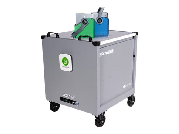 LocknCharge Joey 30 Cart Mk3 - Vogn (kun lading) - for 30 nettbrett / notebook-er - låsbar - robust stål - skjermstørrelse: inntil 17